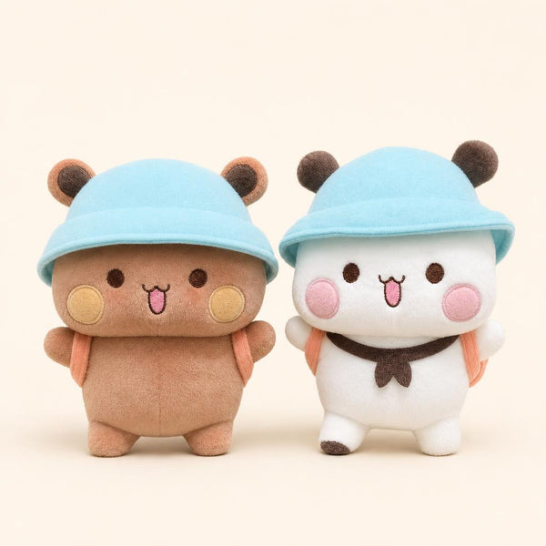 Peluche Osito y Panda Enamorados